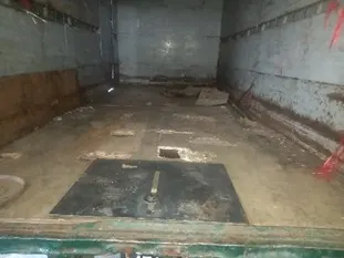 99 Speedmart BHB 4716 · panel & respray, before repair